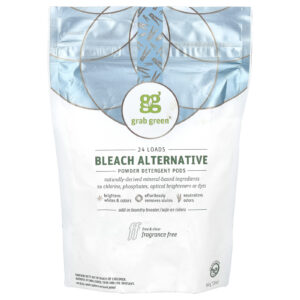 Grab Green Pods Alternativos de Branqueamento Sem Fragrância 24 Cápsulas 15.2 oz (432 g)