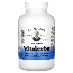 Christophers Original Formulas Vitalerbs 675 mg 180 Cápsulas