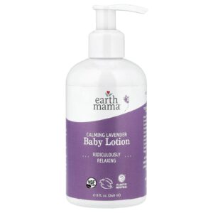 Earth Mama Loção Calmante para Bebês e Lavanda 240 ml (8 fl oz)
