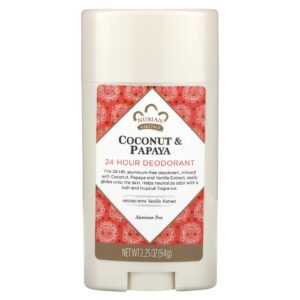 Nubian Heritage Desodorante 24 Horas Coco e Mamão 64 g (225 oz)
