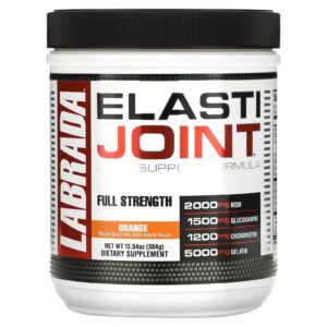 Labrada Nutrition ElastiJoint Fórmula de Suporte às Articulações Sabor de Laranja 1354 oz (384 g)