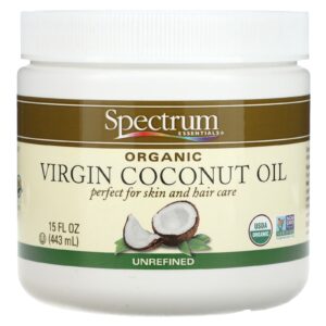 Spectrum Essentials Óleo de Coco Virgem Não Refinado Orgânico 443 ml (15 fl oz)