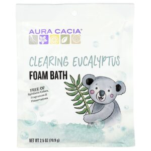 Aura Cacia Banho de Espuma de Limpeza Eucalipto 709 g (25 oz)