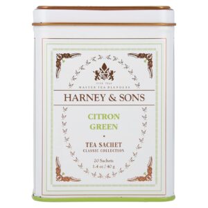 Harney & Sons Coleção Clássica Verde Cidra 20 Sachês 40 g (14 oz)