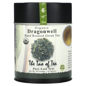 The Tao of Tea Chá Verde Orgânico Torrado à Mão Poço do Dragão 85 g (3 oz)