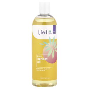 Life-flo Óleo de Abricó Puro Cuidados com a Pele 16 onças fluidas (473 mL)