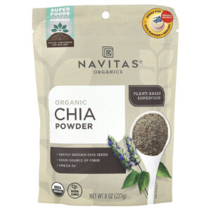 Navitas Organics Chia Orgânica em Pó 227 g (8 oz)
