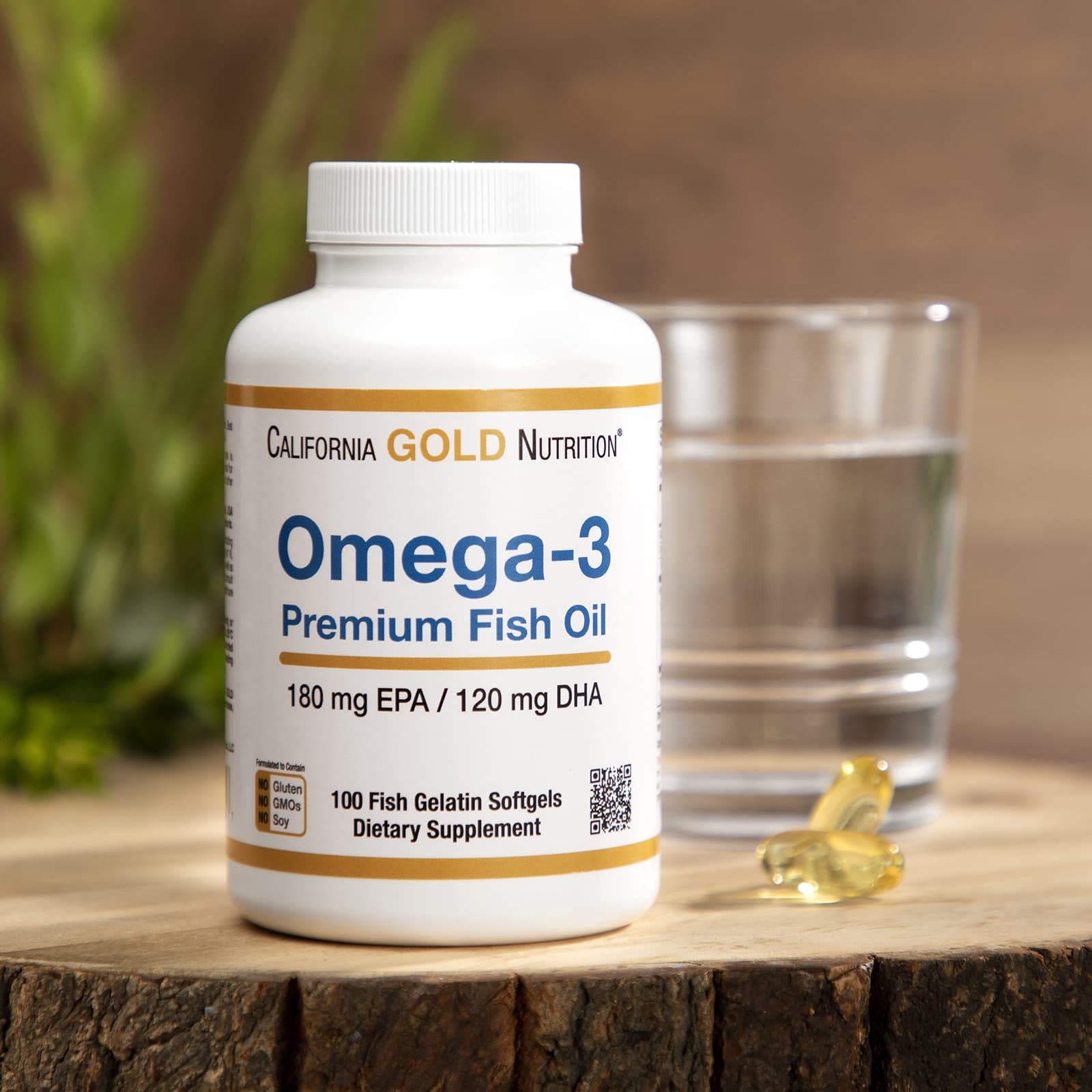 California Gold Nutrition Óleo de Peixe Premium Ômega-3 100 Cápsulas Softgel de Gelatina de Peixe (1.100 mg por Cápsula Softgel) - Imagem 13