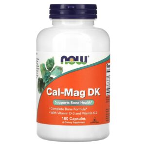 NOW Foods Cal-Mag DK 180 Cápsulas