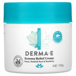 DERMA E Creme para Alívio de Eczema 113 g (4 oz)