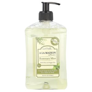 A La Maison de Provence Sabonete Líquido para Mãos e Corpo Alecrim e Hortelã 500 ml (169 fl oz)