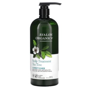 Avalon Organics Condicionador Tratamento para o Couro Cabeludo Árvore do Chá 32 oz (907g)