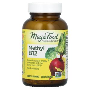 MegaFood Metil B12 60 Comprimidos