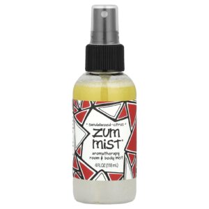ZUM Zum Mist Sala de aromaterapia e body mist Sândalo cítrico 4 fl oz
