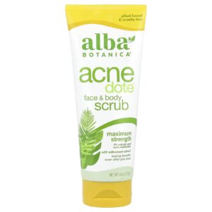 Alba Botanica Acnedote® Esfoliante Facial e Corporal Maximum Strength 227 g (8 oz)