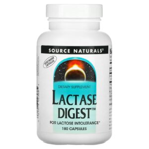 Source Naturals Lactase Digest 180 Cápsulas