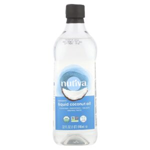 Nutiva Óleo de Coco Líquido Orgânico Clássico 946 ml (32 fl oz)
