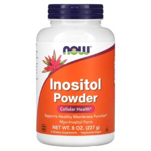 NOW Foods Inositol em pó 8 oz (227 g)