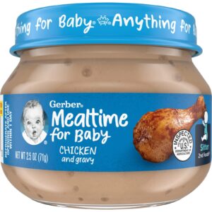 Gerber Mealtime para Bebês 2nd Foods® Frango e Molho 71 g (25 oz)