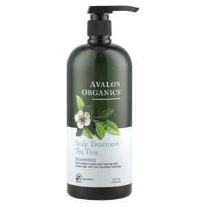 Avalon Organics Shampoo para Tratamento do Couro Cabeludo Melaleuca 946 ml (32 fl oz)