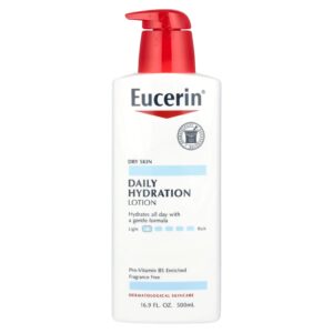 Eucerin Loção de Hidratação Diária Sem Perfume 500 ml (169 fl oz)