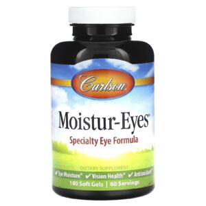 Carlson Moistur-Eyes 180 Cápsulas Softgel