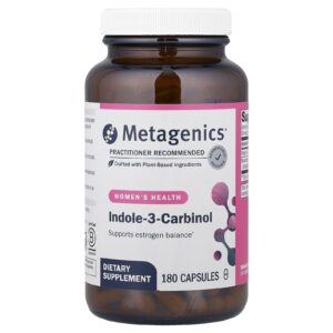 Metagenics Saúde da Mulher Indole-3-Carbinol 180 Cápsulas