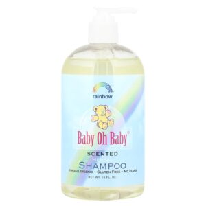 Rainbow Research Baby Oh Baby Shampoo Herbal Com Fragrância frasco de 16 oz