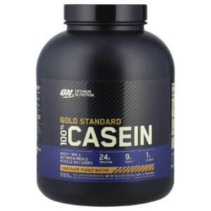 Optimum Nutrition Gold Standard 100% Caseína Manteiga de Amendoim com Chocolate 18 kg (397 lb)