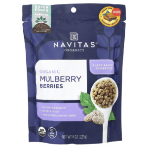 Navitas Organics Bagas de Amora Orgânica 227 g (8 oz)