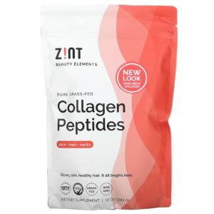 Zint Peptídeos de Colágeno Puro de Gado Criado no Pasto 283 g (10 oz)