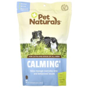 Pet Naturals Calmante Para Cães e Gatos Para Todos os Tamanhos 160 Cápsulas Mastigáveis 240 g (846 oz)