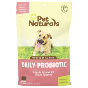 Pet Naturals Probiótico Diário Para Cães 160 Mastigáveis
