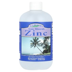 Eidon Ionic Minerals Zinco 533 ml (18 oz) (75 mg por Dose)