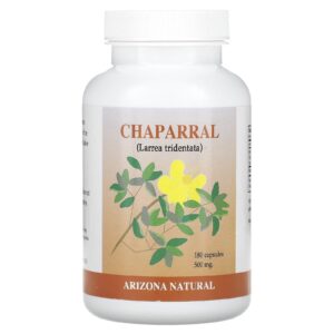 Arizona Natural Chaparral 180 Cápsulas (250 mg por Cápsula)