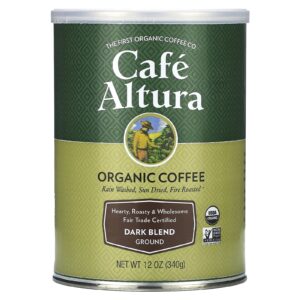 Cafe Altura Café Orgânico Moído Mistura Escura 340 g (12 oz)