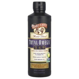 Barleans Mistura Master Total Omega® 3 ° 6 ° 9 Limonada 473 ml (16 fl oz)