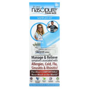 Nasopure Fórmula do Hanas Nasal Wash Kit de Amostrador Kit de 6 Peças