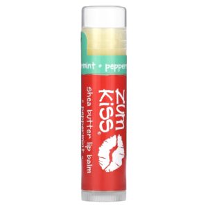 ZUM Zum Kiss Bálsamo Labial de Manteiga de Karité Hortelã-pimenta 015 oz