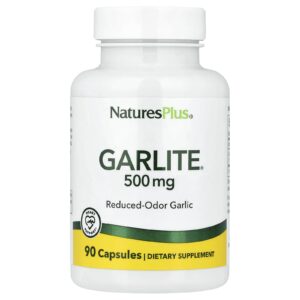 NaturesPlus Garlite 500 mg 90 Cápsulas