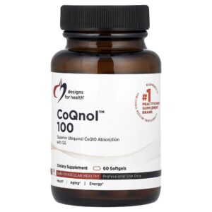 Designs For Health CoQnol™ 100 60 Softgels