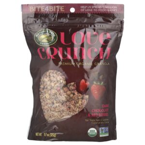 Natures Path Love Crunch Granola Orgânica Premium Chocolate Amargo e Frutas Vermelhas 325 g (115 oz)