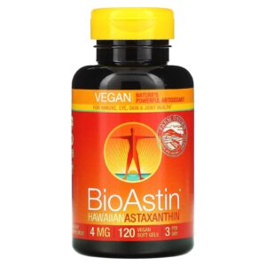 Nutrex Hawaii BioAstin 4 mg 120 Cápsulas Softgel Veganas
