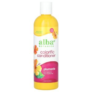 Alba Botanica Condicionador Colorizante Para Cabelos Tingidos Plumeira 340 g (12 oz)