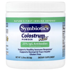 Symbiotics Colostrum Plus® Pó 638 g (225 oz)