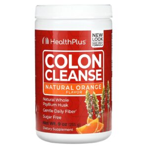 Health Plus Limpeza do Cólon Sabor Laranja Refrescante 9 oz (255 g)