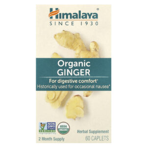 Himalaya Gengibre Orgânico 60 Cápsulas