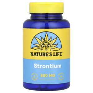 Natures Life Estrôncio 60 Comprimidos (340 mg por Comprimido)