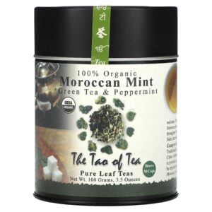 The Tao of Tea Chá Verde e Hortelã-Pimenta 100% Orgânicos Hortelã Marroquina 100 g (35 oz)