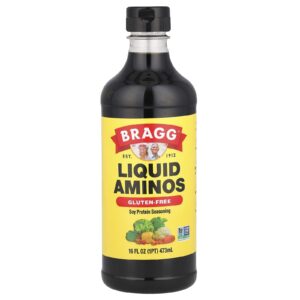 Bragg Aminos Líquidos Tempero de Proteína de Soja 473 ml (16 fl oz)